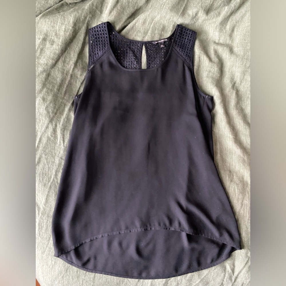 Elegant Black Sleeveless Top